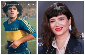 El guiño de Griselda Siciliani a Maradona luego de la polémica visita de Lionel Messi a la Casa Blanca acompañando a Trump