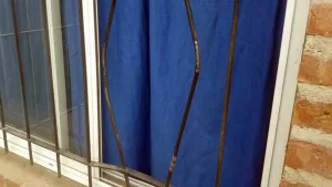 Rejas ventana violentada. Imagen ilustrativa.