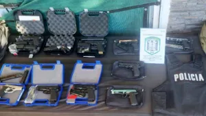 Armas secuestradas