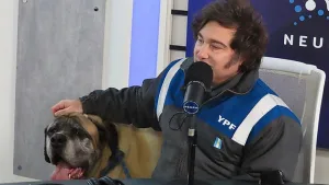 Fabricó el mameluco de YPF que usa Javier Milei y ahora maneja un DiDi