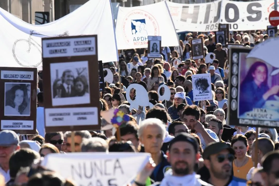 A 50 años del Golpe, más de 200 mil personas se movilizaron en Rosario por Memoria, Verdad y Justicia