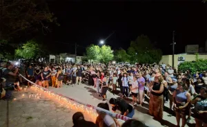 San Cristóbal marchó en duelo y en silencio tras el ataque en la Escuela Mariano Moreno