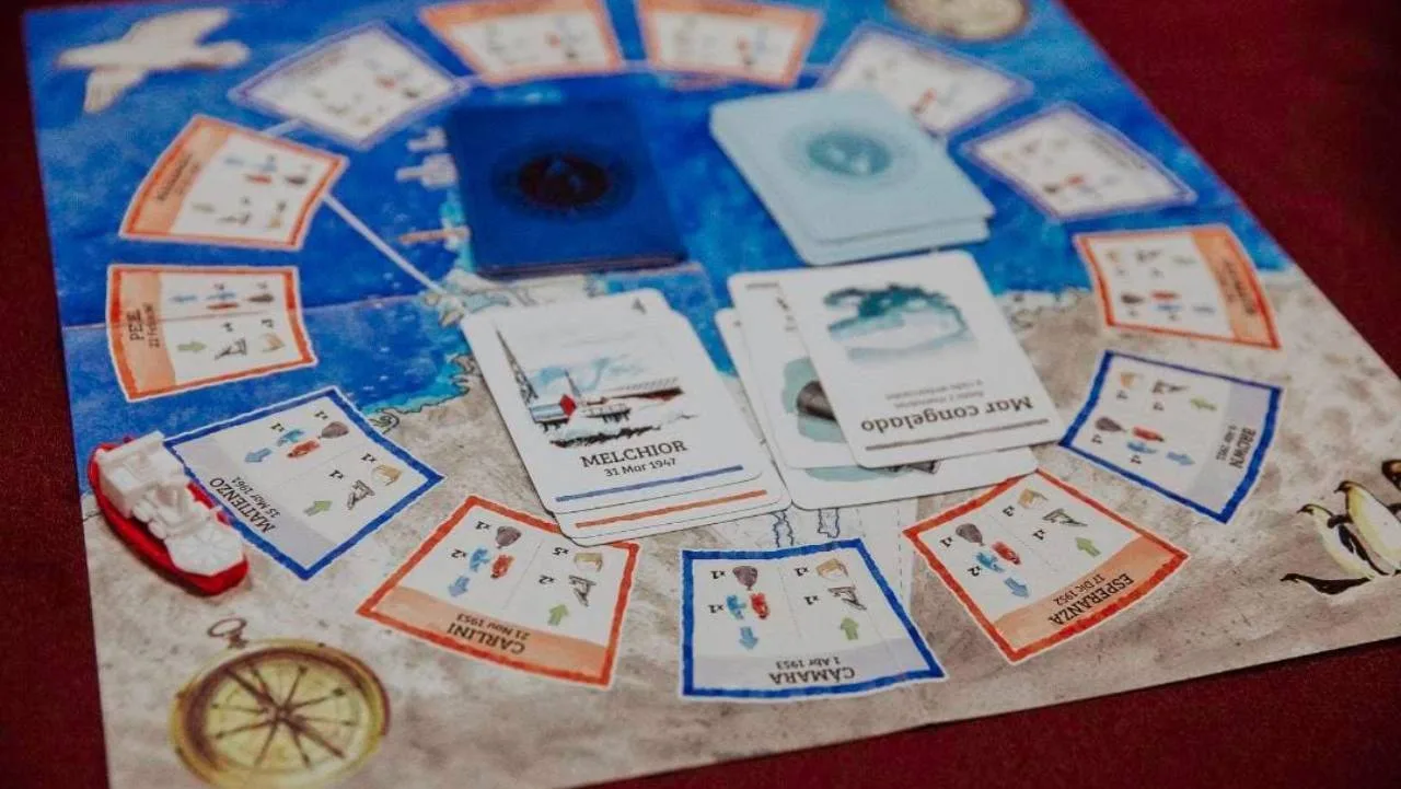 Misión Soberana, juego de mesa sobre la Antártida argentina