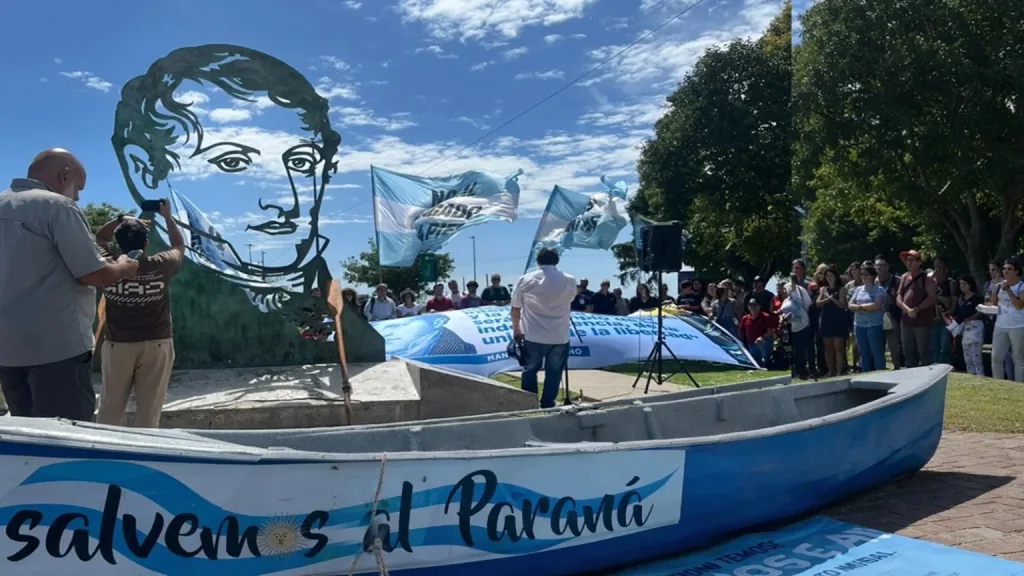 Se lanzó en Rosario la convocatoria a la travesía “Salvemos el Paraná y sus humedales” a realizarse del 7 al 21 de marzo