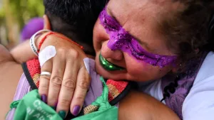 Marcha en Rosario por el 8M