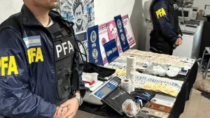 La policìa incauto drogas