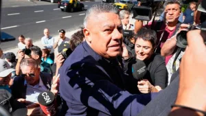 Causa retención indebida de aportes en AFA:  "Cumplimos con lo que quería el juez", dijo Chiqui Tapia al salir de Tribunales