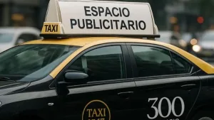 Permitirán a los taxis incorporar publicidad exterior