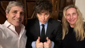 Luis Caputo y Javier Milei