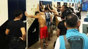 Presos en la cárcel