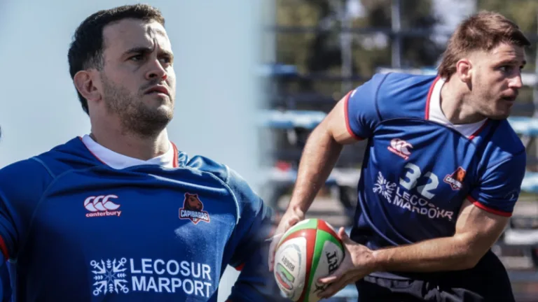 Emiliano Boffelli y Tomás Malanos se sumaron a los entrenamientos de Capibaras XV