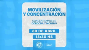 1° de Mayo: la CGT Rosario llama a movilizarse en las calles