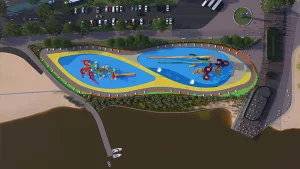 Parque Acuático de Rosario: cómo será la nueva atracción turística en la Costanera Norte