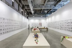 El artista plástico Fabián Marcaccio inaugura "Nihil guiando al pueblo", una muestra de obras recientes, en la galería Diego Obligado