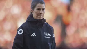 Marie-Louise Eta es la primera mujer en ser designada como entrenadora principal de un equipo masculino en las cinco ligas grandes de Europa.