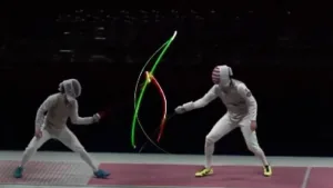 Fencing Visualized, sistema tecnologico implementado en el Esgrima