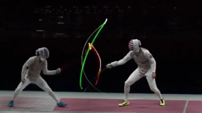 Fencing Visualized, sistema tecnologico implementado en el Esgrima