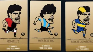 "D10S ETERNO": el álbum virtual de Maradona cuenta con 555 figuritas digitales y es gratuito