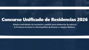 Concurso Unificado de Residencias 2026