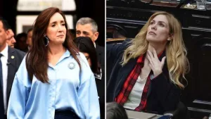 Victoria Villarruel y Lilia Lemoine