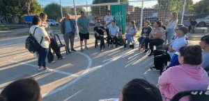 Concejales recorren barrios y presentan proyectos a partir de pedidos vecinales