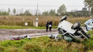 Accidente fatal en la ruta 9: un rosarino falleció y hay tres mujeres heridas