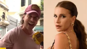 Santiago Almeyda sobre el trío con Florencia Peña: "Siempre cerré la boca"