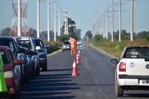 Puerto San Martín inauguró más de 30 cuadras de pavimento en Héroes de Malvinas