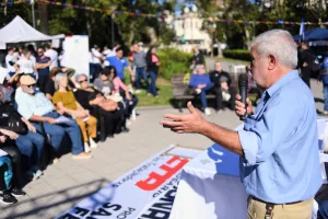 “Somos el nuevo sujeto político”, jubilados y pensionados presentes en la carpa blanca