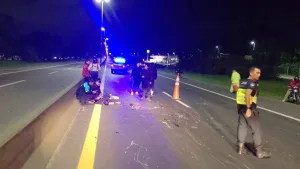 Grabó su propia muerte al chocar mientras participaba de una carrera ilegal