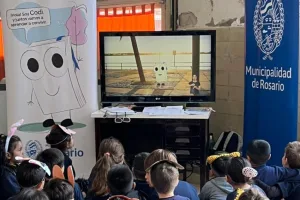 Respeto y cuidado responsable animal: el municipio desplegó una amplia intervención en la Escuela Normal N° 3