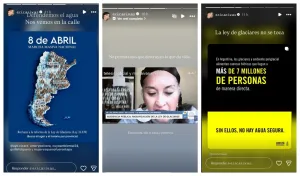 Érica Rivas convoca a una marcha masiva en rechazo a la reforma de la Ley de Glaciares