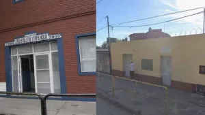 Dejaron dos banderas con mensajes narco en un jardín de infantes y en una escuela de zona sur