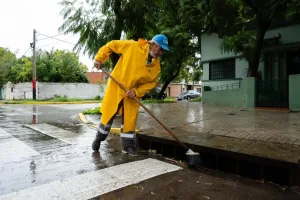 El municipio lleva adelante tareas preventivas ante eventuales tormentas