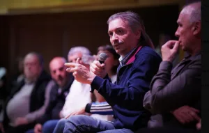 Máximo Kirchner en Puerto San Martín junto a De Grandis: “Hay que construir a favor de los intereses de la mayoría”