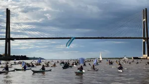 Rosario volvió a movilizarse en defensa del río Paraná ante el nuevo proceso de privatización