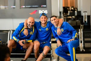 Panorama auriazul: el plantel de Central partió rumbo a Venezuela para afrontar la tercera fecha de la Copa Libertadores