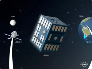 El Gobierno confirmó que la Argentina captó datos del microsatélite Atenea en el marco del programa Artemis
