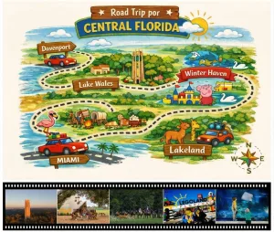 De Miami a Lakeland: un Road trip que revela el lado más sorprendente y encantador de Florida