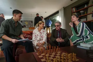 Las primeras imágenes de “¿Quieres ser mi hijo?”: Wanda Nara se prueba como actriz y debuta en cine 