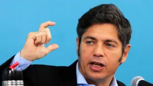 El gobernador Axel Kicillof