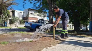 San Lorenzo: Mantenimiento programado de la red de agua potable
