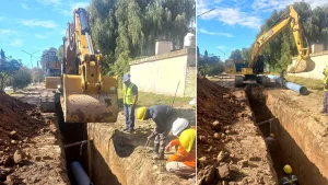 Se inició la renovación de un nuevo tramo del acueducto Tarragona-Rufino