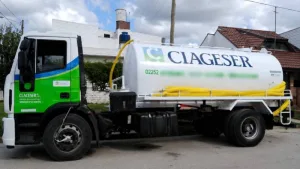 Camion desagotador