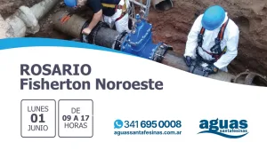 Rosario: Estaremos trabajando en Fisherton noroeste