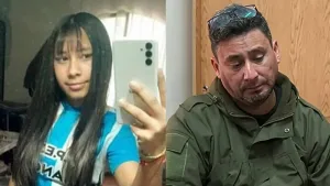 Agostina Vega y su papá