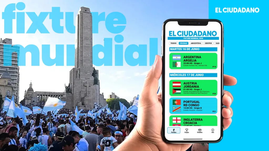 Fixture del Mundial 2026: seguí todos los partidos en tiempo real desde El Ciudadano