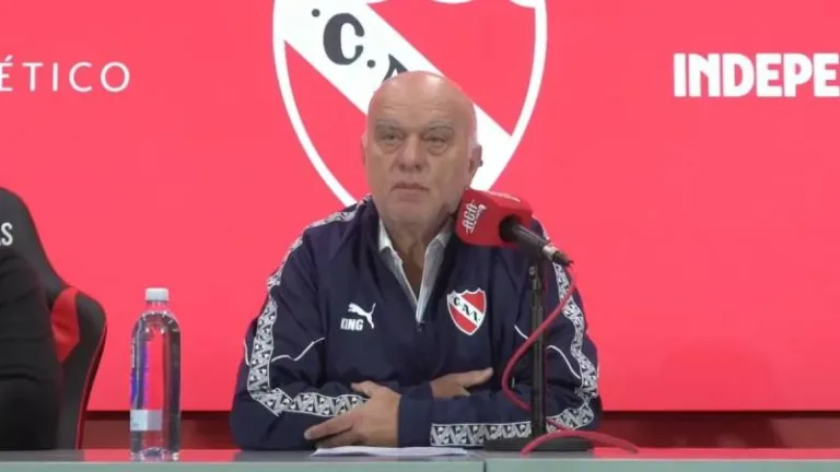 Nestor Grindetti, presidente independiente de avellaneda contra central