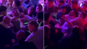 Boliche y escándalo: Ortigoza terminó a las trompadas por Rocío Oliva