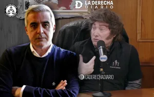 Contundente respuesta del rector de la UNR Franco Bartolacci a Milei, que lo llamó "delincuente" en medio de otros exabruptos